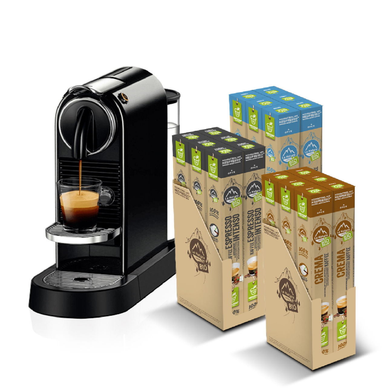 Nespresso, Kapsel Maschine, Angebot, La Natura, Bio, 